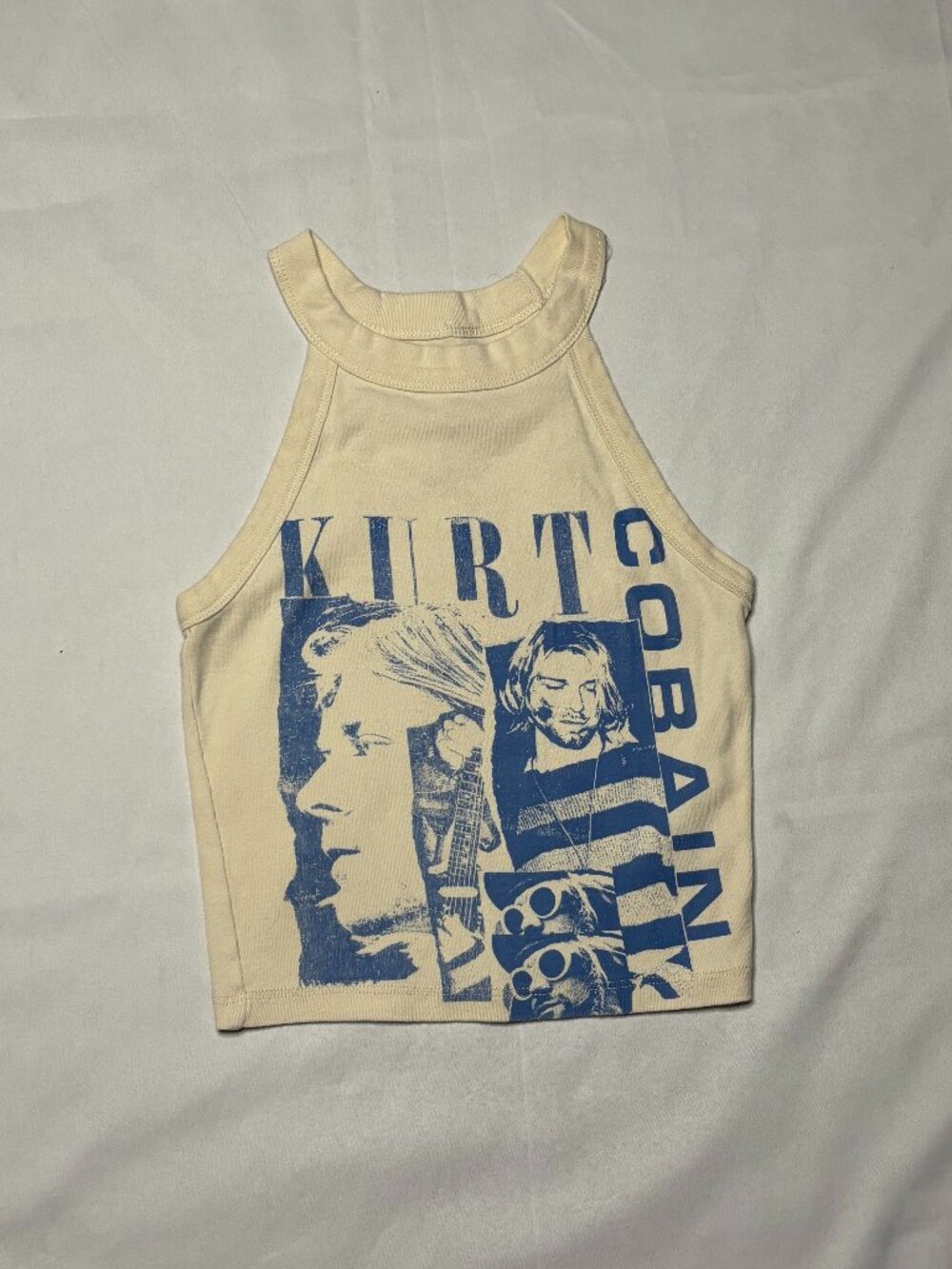 American Eagle Kurt Cobain Cropped Tank Top